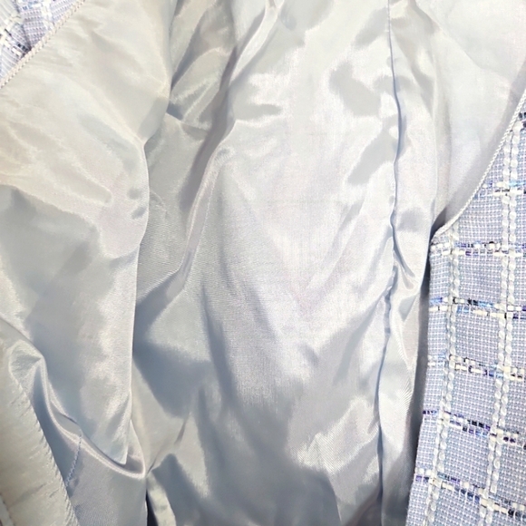 Doncaster Blue Tweed Suit Size 14 - Picture 9 of 9